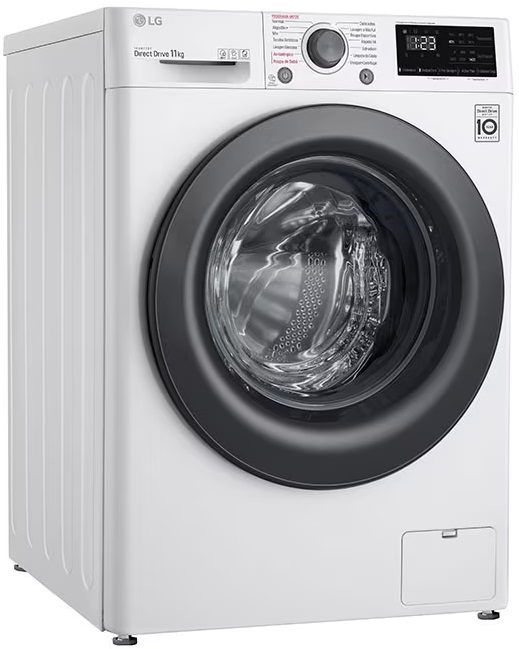 modelo Lavadora VC5 11kg Branco com Inteligência Artificial AIDD™ - FV3011WG4 - Motor Inverter da marca LG