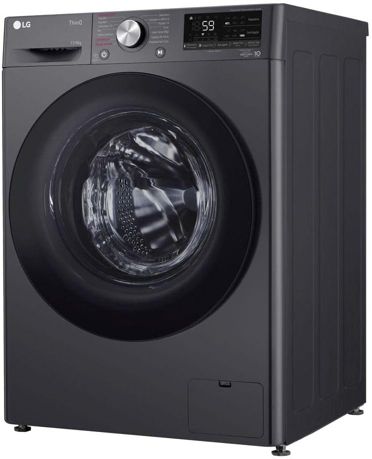 Lava e Seca Smart LG VC4 13kg Titanium com Inteligência Artificial aidd - CV5013BC4